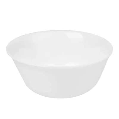Obrázek Dajar Salátová mísa Every Day, sklo, bílý, 12 cm