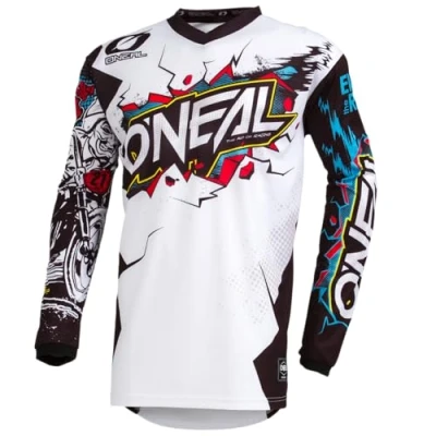 Obrázek O&#039;NEAL Unisex Element Jersey vybavení pro jízdní kola a motokrosy (balení 1 ks), bílá