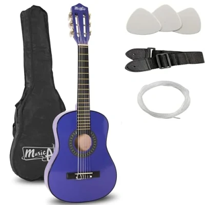 Obrázek Music Alley MA 52 Classical Acoustic Guitar Kids and Junior Blue