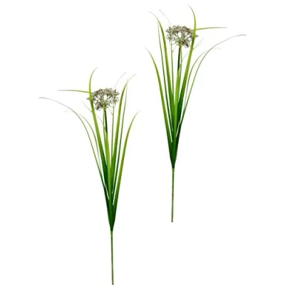 Obrázek Flair Flower barva ovčí s trávou 88 cm, sada 2 ks, umělá tráva, umělé květiny, rostliny, květiny