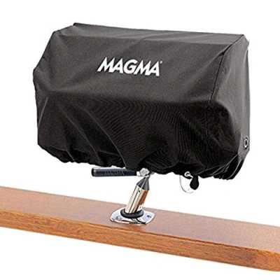 Obrázek MAGMA Unisex Erwachsene Produkte, A10 990JB Abdeckung (tiefschwarz), Sunbrella, 22,9 x 45,7 cm rechteckiger Grill, Jet Black, 9 inch 18