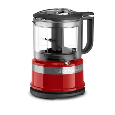 Obrázek KitchenAid 5KFC35616 EER, mini food procesor, skvělý pro sekání, přípravu dresingů a omáček, červená říše