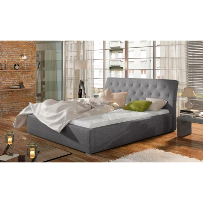 Obrázek Postel Milano 180x200 + kovový rám / plynový zvedák box na podestýlku Materiál Dekor: Sawana 21