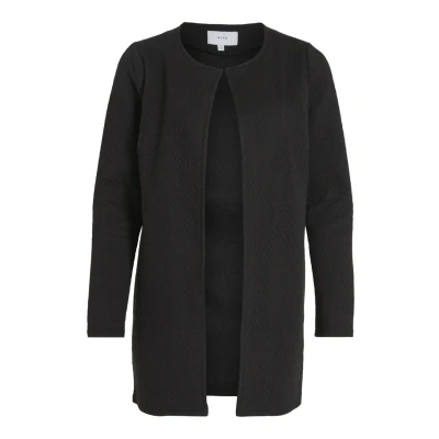 Obrázek VILA Vinaja NEW LONG Jacket Kardigan, Ženy, Velikost: XL, Black