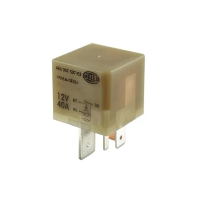 Obrázek HELLA 4RA 007 507 031 Relé, žhavicí zařízení 12 V 5pólová zavírání barva: bílá