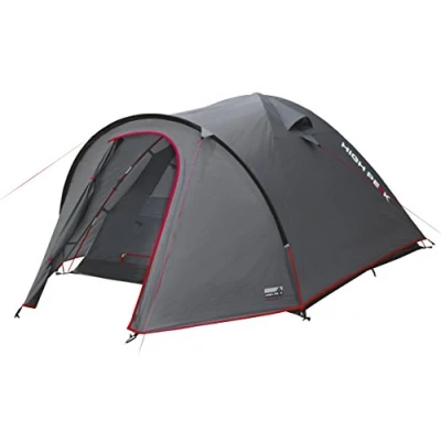 Obrázek High Peak Kupolový stan Nevada 3, kempingový s představcem, iglu pro 3 osoby, dvoustěnný, vodotěsný, ventilační systém, vstup chránící proti povětrnostním vlivům, ochrana komárům