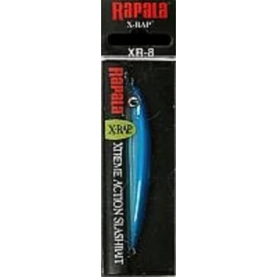 Obrázek Rapala Rybářské návnady pro dospělé unisex Adult X Rap s 3D profilem sladkovodní spřádací návnada kadeře, stříbrná modrá, 8 cm / 7 g