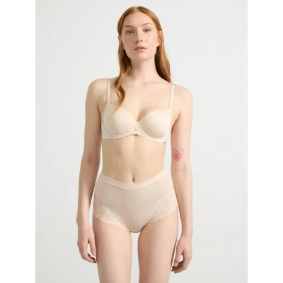 Obrázek Lindex Kalhotky, Ženy, Velikost: 48/50, Light dusty beige