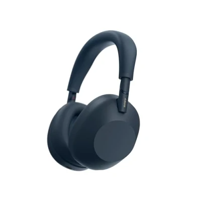 Obrázek SONY Sluchátka WH 1000XM6 Flagship Noise Cancelling Over Ear, Signature Hi Res Sound, ultimativní komfort, skládací design, odolná taška, baterie na 30 hodin, iOS a Android, Midnight Blue