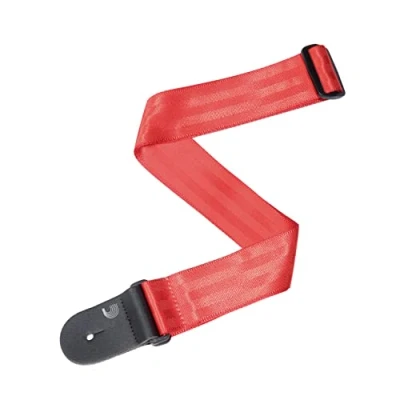 Obrázek Planet Waves 50SB00 tkanina popruh nylonová Seat Belt Strap Collection Woven Strap, Červená