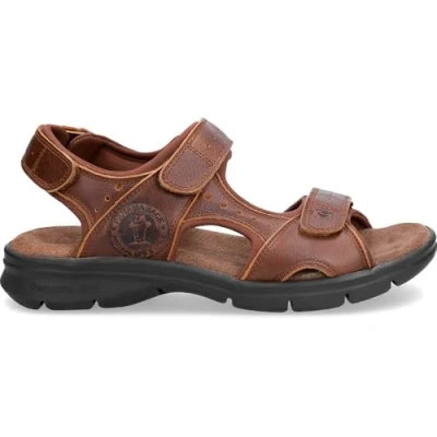 Obrázek Panama Jack Pánské sandály Salton Basics Peeptoe, Braun Cuero C4