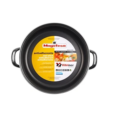 Obrázek Megafesa sklo koláčová forma, průměr 28 cm, barva černá