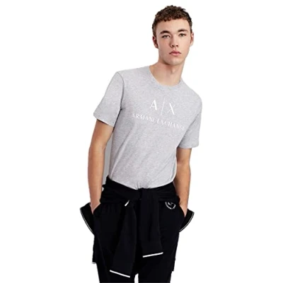 Obrázek Armani Exchange Pánské tričko 8nztcj, Šedá