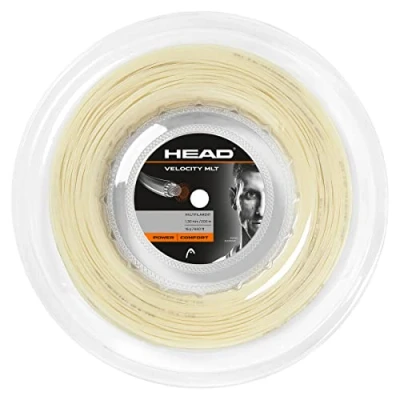 Obrázek HEAD Unisex Erwachsene Velocity MLT Rolle Tennis Saite, Natural, 16