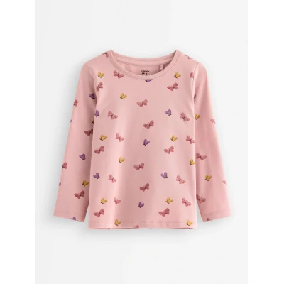 Obrázek Lindex Longsleeved Top s dlouhým rukávem pro děti, Velikost: 98, Dusty pink