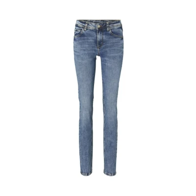 Obrázek TOM Tailor Džíny Straight Fit Random bleached blue denim, Ženy, Velikost: 28x32, denim