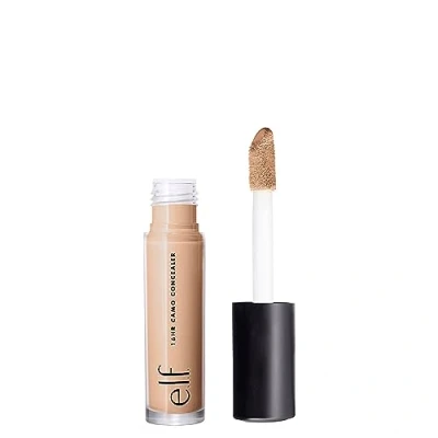 Obrázek e.l.f. 16HR Camo Concealer, vysoce pigmentovaný, s intenzivní krycí schopností, matný povrch, veganský a netestovaný na zvířatech, světle béžová, 6 ml