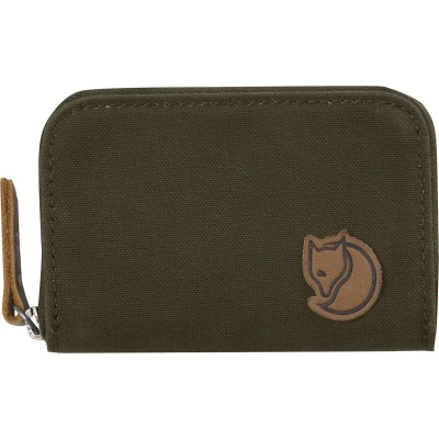 Obrázek Fjällräven Unisex držák karet na zip pro dospělé, zelený (tmavě olivový), 1x7x10 cm (Š x V H)