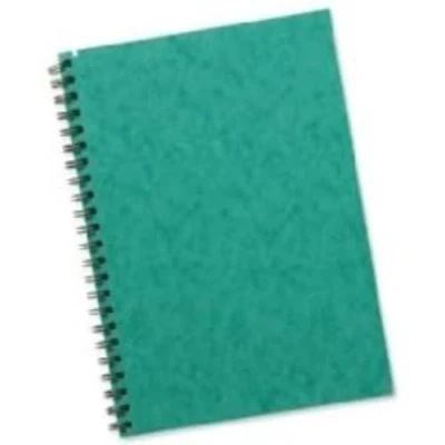 Obrázek Silvine SPA4 Perforierter Linierter Hard Cover pro poznámkový blok s bočním dvojité Kroužková vazba 192 Folio 75 g/m2 A4