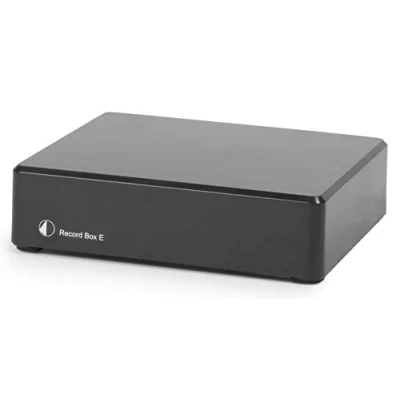 Obrázek pro Ject Record Box E, zesilovač fonu s A/D převodníkem a USB konektorem digitalizaci vaší sbírky desek (černý)