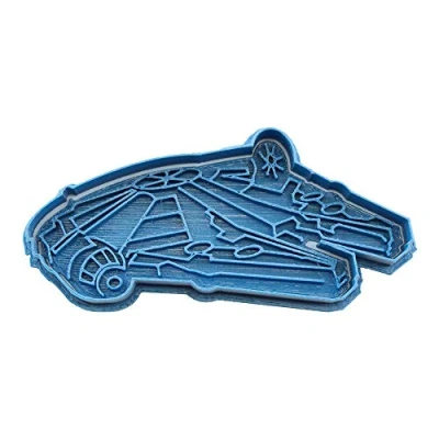 Obrázek Cuticuter Star Wars Halcon tausendjährige Ausstechform, Blau, 8 x 7 1.5 cm