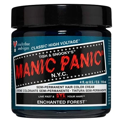 Obrázek Klasická barva na vlasy Cotton Candy Pink od Manic Panic, teple růžová 118ml Zelená