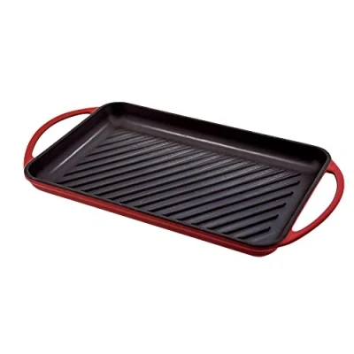 Obrázek Jata Hogar, Gusseisen Grillpfanne, schwarz, 33 cm