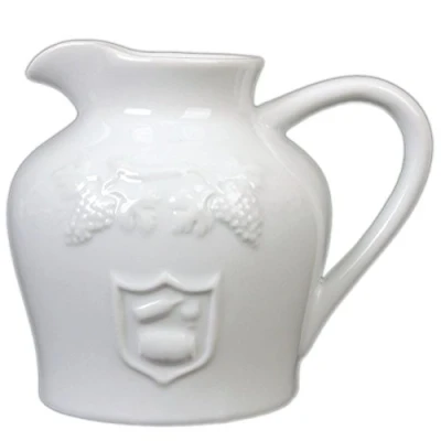 Obrázek Holst Porzellan BAD 002 FA1 džbán na víno Bardolino 0,50 l, bílý, 11 x 12 cm