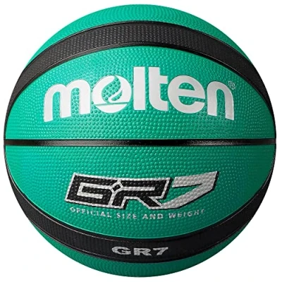 Obrázek molten Basketbal, zelená/černá, 7
