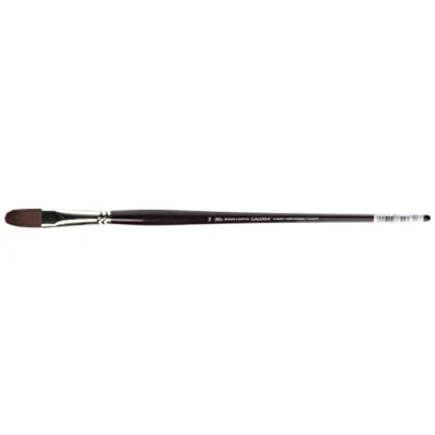 Obrázek Winsor &amp; Newton 5732014 Galeria akrylový štětec, ze syntetických vláken, ideální kontrola pro silnější barevné nanášení, dlouhé násadky, filbertový štětec č. 14, 16 mm