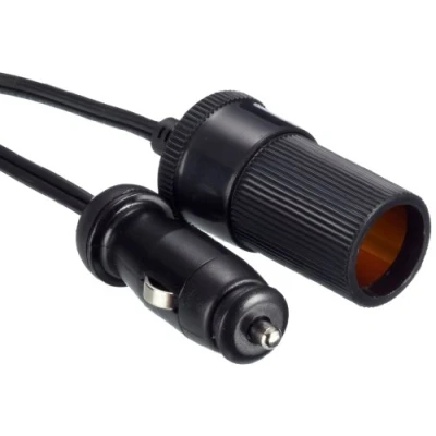 Obrázek Mobicool Y03, 2,8 m prodlužovací kabel, 12 V zástrčka a zapalovač cigaret pro auto, nákladní vůz, loď, obytný vůz