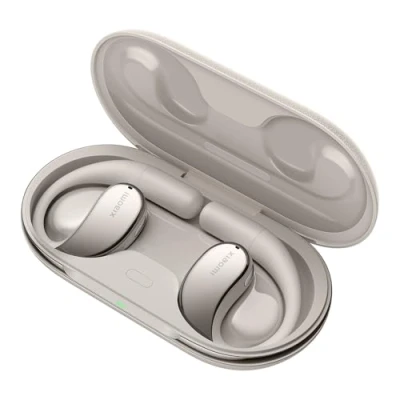 Obrázek Xiaomi OpenWear Stereo lehká Bluetooth Open Ear sluchátka pro celý den s výdrží baterie 7,5 + 38,5 hodin, audio vysokým rozlišením, dynamický ovladač, potlačení šumu AI, Cosmic Gray