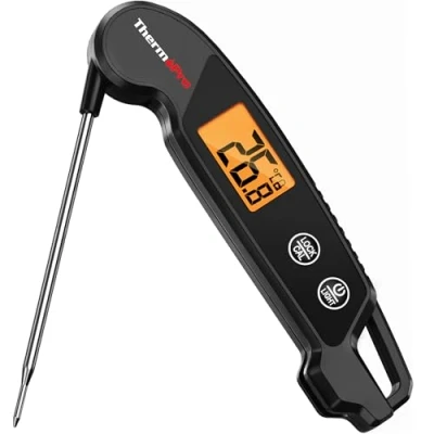 Obrázek ThermoPro teploměr na maso, digitální grilování se skládací sondou pečení vodotěsný vaření pro udírny BBQ kuchyň TP603B
