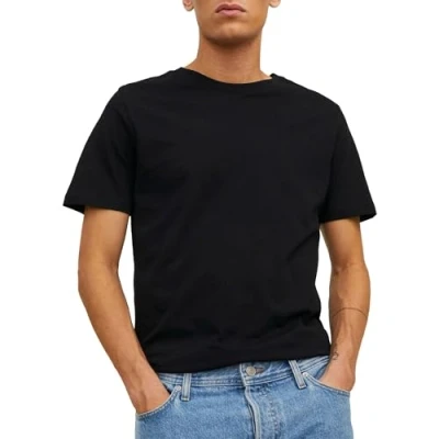 Obrázek Jack &amp; Jones JJE SS O NECK NOOS Jednoduché tričko, Muži, Velikost: Large, Black
