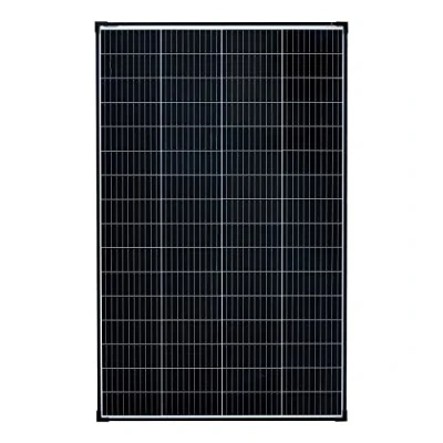Obrázek enjoy solar Monokrystalický solární modul 210 W, 36 V, 182 mm články, 10 autobusových barů, ideální pro obytné vozy, balkony, zahradní domky, člun (210, watts)