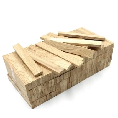Obrázek dřevěné lišty 22 x 8 160 mm dub volné kostky pro kutily, (80)