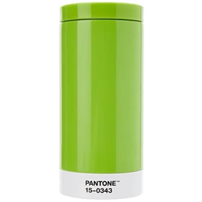 Obrázek Pantone Cestovní hrnek, ušlechtilá ocel, ABS, Green 15 0343, 75 mm