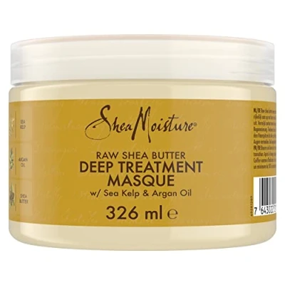 Obrázek SHEA Moisture Hloubková maska z neošetřeného bambuckého másla, 326 ml (balení 1 ks)