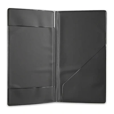 Obrázek DAG Rechnungsmappe Risto 2 Taschen Farbe SCHWARZ, PVC, 21.7 x 12 0.5 cm