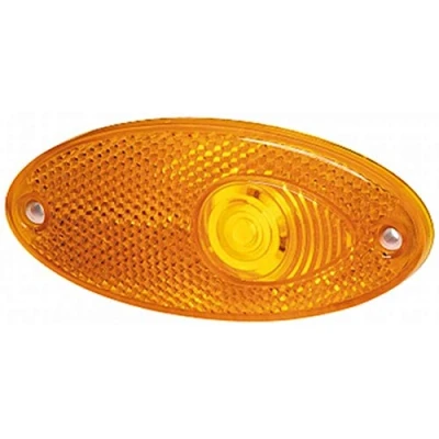 Obrázek HELLA 2PS 964 295 001 Boční obrysové světlo vymezovací přívěs karavan halogen 12 V montáž/šroubové připojení barva světelného panelu: žlutá vlevo/vpravo množství: 1