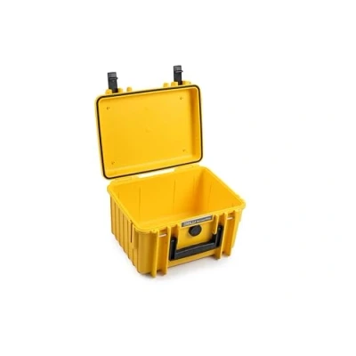 Obrázek B&amp;W International GmbH Transportkoffer Outdoor Typ 2000 Gelb Wasserdicht nach IP67 Zertifizierung, Staubdicht, Bruchsicher und Unverwüstlich, 2000/Y, Innenmaß 25x17x15cm