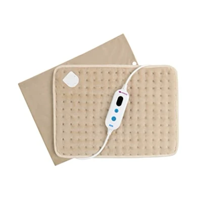 Obrázek Vyhřívací poduška elektrická, univerzální, malá s potahem velikost 40 x 30 cm výkon 90 W a 3 teplotní stupně hřejivý polštář z polyesteru Pekatherm US20TD