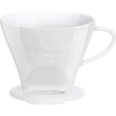 Obrázek Melitta 218967 filtr Porcelánový kávový velikost 102 bílý, 1x2
