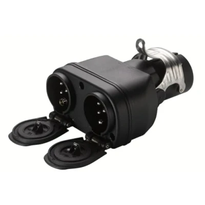 Obrázek HELLA Adaptér, zásuvka 24 V Konektor: 15&lt; &gt;7/7 kabel: 155 mm 8JA 005 952 061