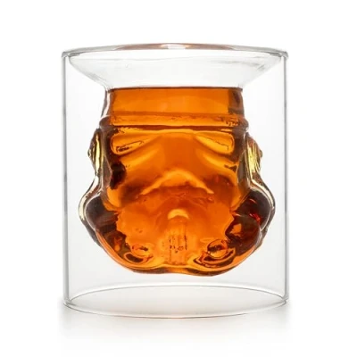 Obrázek Originální sklenice Stormtrooper od Shepperton Design Studios, průhledná Thumbs Up! 1001571
