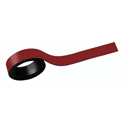 Obrázek MAUL 65207 25 magnetické proužky, (B)20 mm x (L)1.000 mm, červená