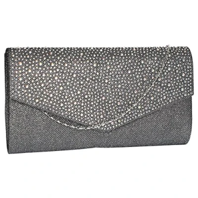 Obrázek SwankySwans Dámská Montary diamantová spojka, Sling Bag, jednotná velikost, Šedá