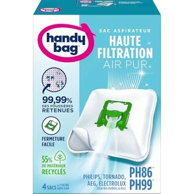 Obrázek Handy Bag PH86 sáčky do vysavače (pro Electrolux Clario, Ultra Silencer Philips Mobilo)