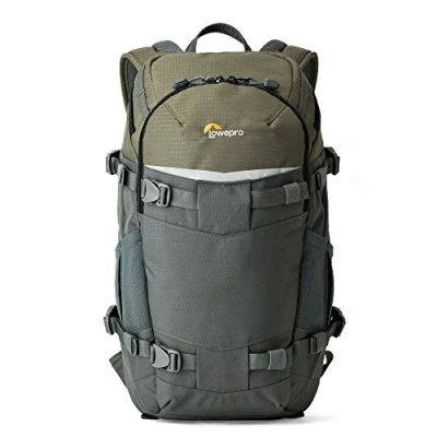Obrázek Lowepro BP 250 AW Flipside Trek taška na kameru, šedá/tmavě zelená, vnitřní rozměry: 20,00 x 12,00 23,00 cm; Vnější 25,50 17,00 44,00 cm