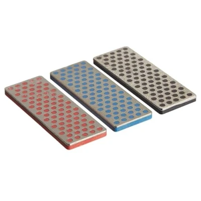 Obrázek DMT Mini diamantový obtahovací kámen na lyže a snowboard, 70 mm, sada 3 kusy, WS7K